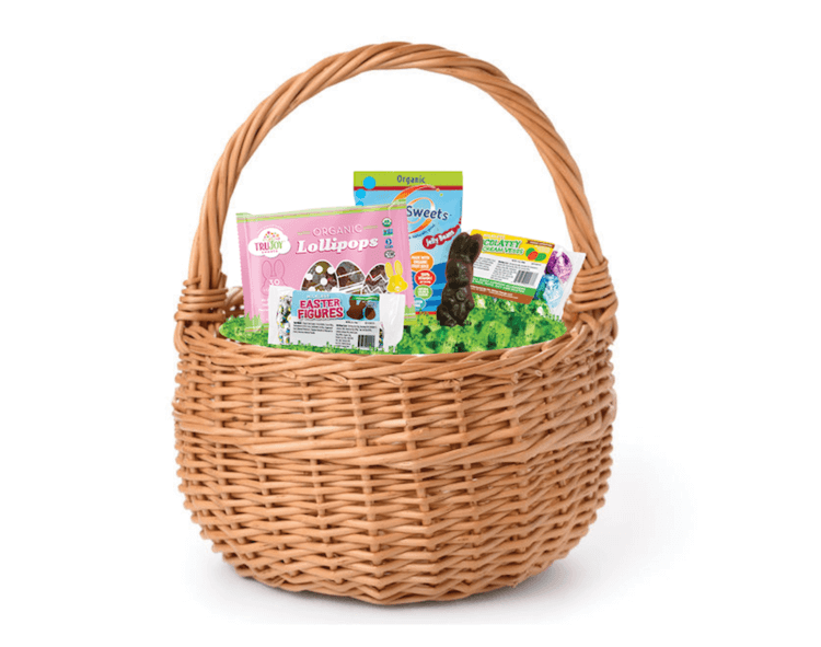 allergy-safe easter candy basket