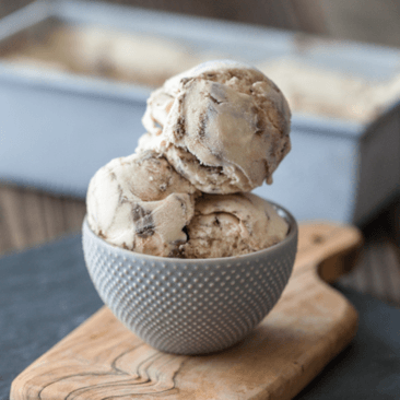 Super Fudgy Marble Fudge Ice Cream Recipe