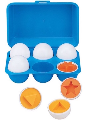 food allergy friendly egg shape sorter