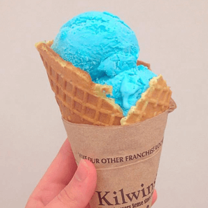 i ate] blue goo ice cream cone : r/food